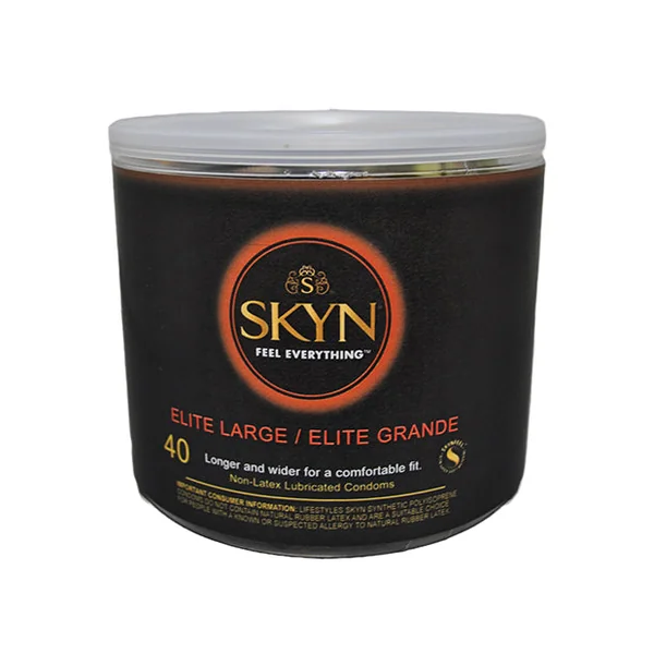 Lifestyles Elite Skyn Large Condom - Bowl Of 40