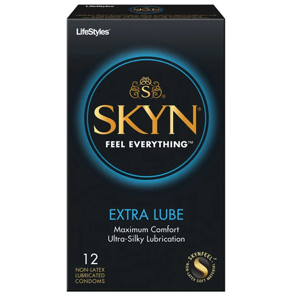 Lifestyles Skyn Extra Lubricated Condoms - Box Of 12