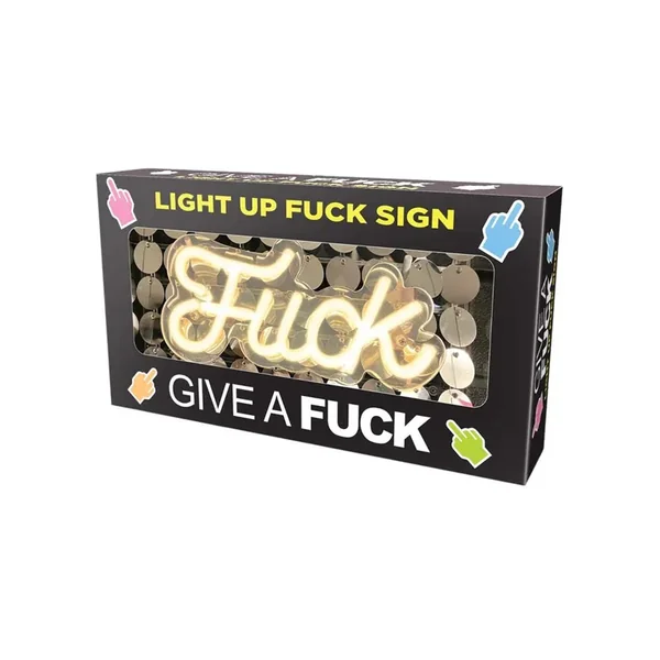 Light Up Neon ”Fuck” Sign