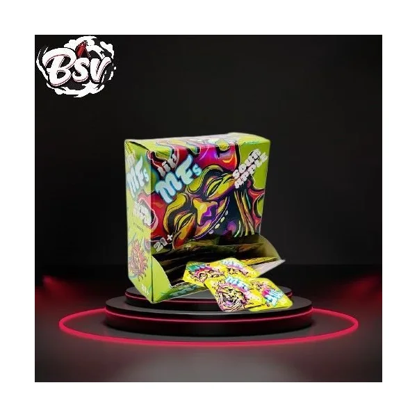 Lil MF Mushroom 1ct Extract Tablets 25pk Display Sour Apple