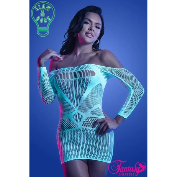Lingerie Fantasy - Glow - Sexy long sleeve dress 2134