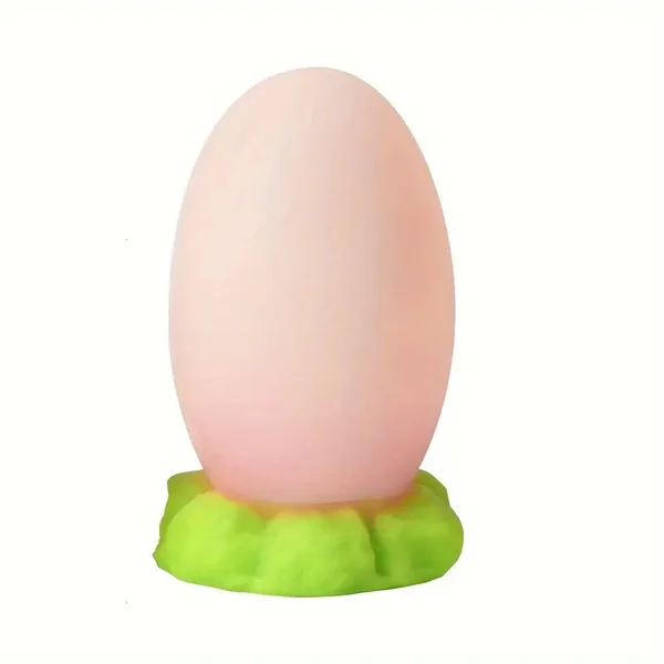 Liquid Silicone Huge Egg Ball Anal Plug Big Butt Plug Anus Expansion