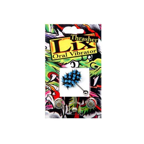 LIX THRASHER ORAL VIBRATOR BLUE