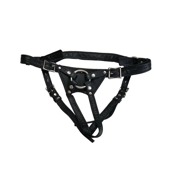Locked In Lust Crotch Rocket Strap-On Large – Black