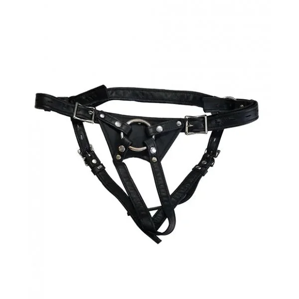 Locked In Lust Crotch Rocket Strap-on Large – Black