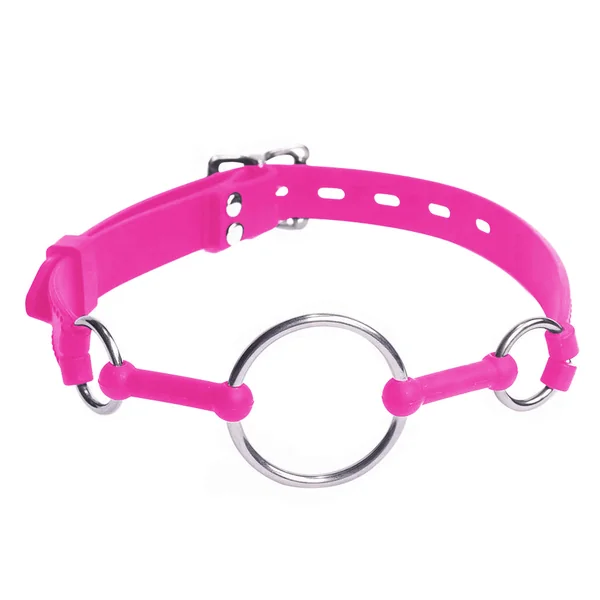 Love in Leather Metal O-Ring Gag