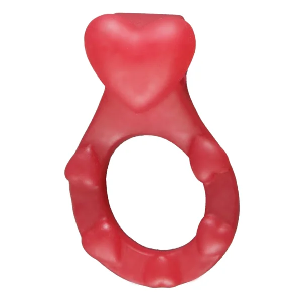 LOVE RING HEART SHAPED