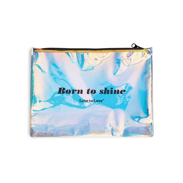'love To Love Born To Shine Pouch - Black Onyx
