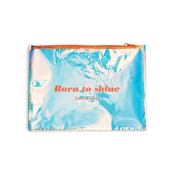 Love to Love Born to Shine Pouch – Vivid Orange