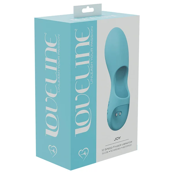 Loveline Joy 10 Speed Finger Vibe - Blue