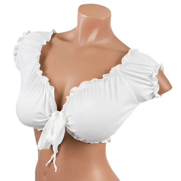 Lovely Lies Ruffled Tie-Up Top