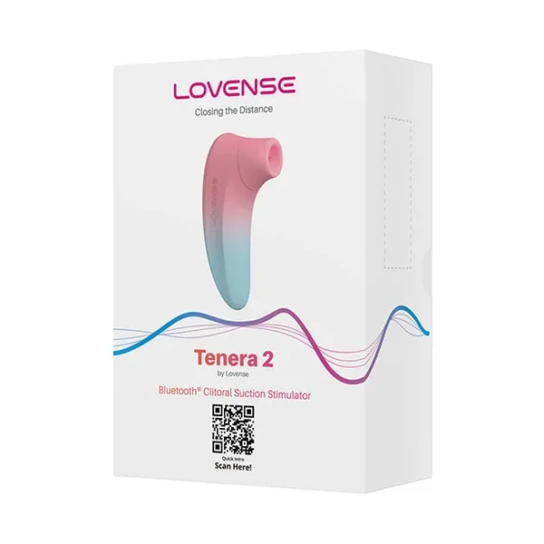 Lovense Tenera 2 Pulse Sense Stimulator – Pink/Blue