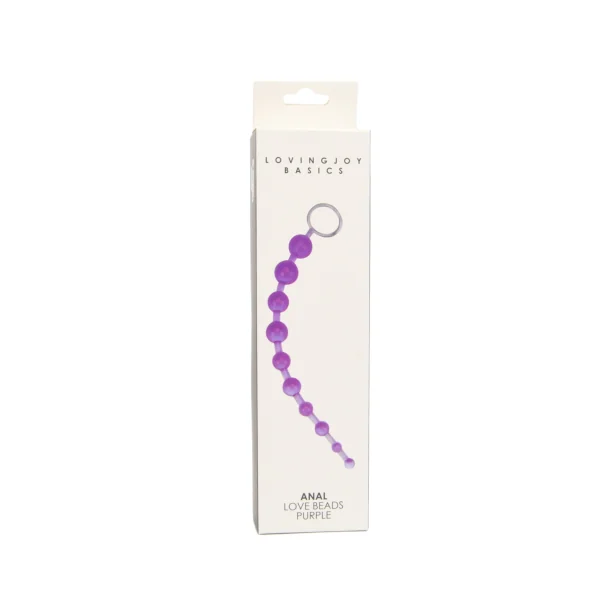 Loving Joy Purple Beginner’s Anal Beads