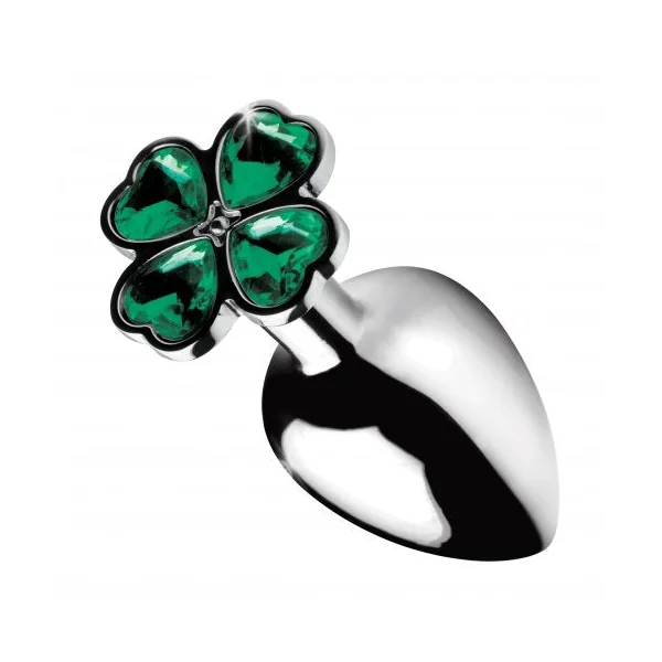 Lucky Clover Gem Anal Plug - Large