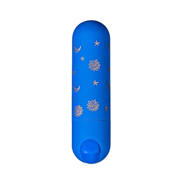 Luna Rechargeable Mini Bullet 10 Function Stars And Moon