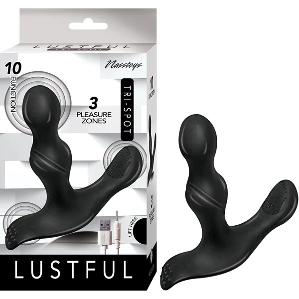 LUSTFUL TRI-SPOT BLACK