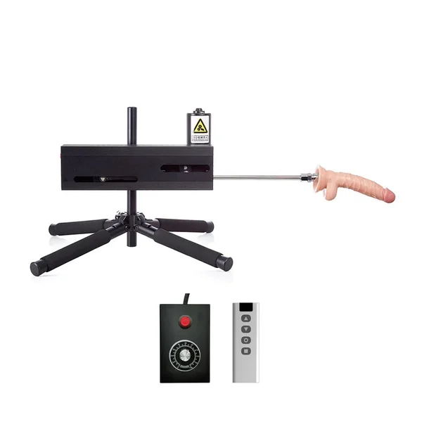 Lustti Bendy 360° Sex Machine FM19 with 120-Watt Motor, Anti-Rotation Connecting System