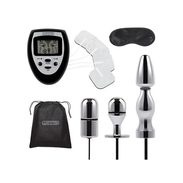 Lux Fetish 9 Piece Electro Sex Ultra Shock Set