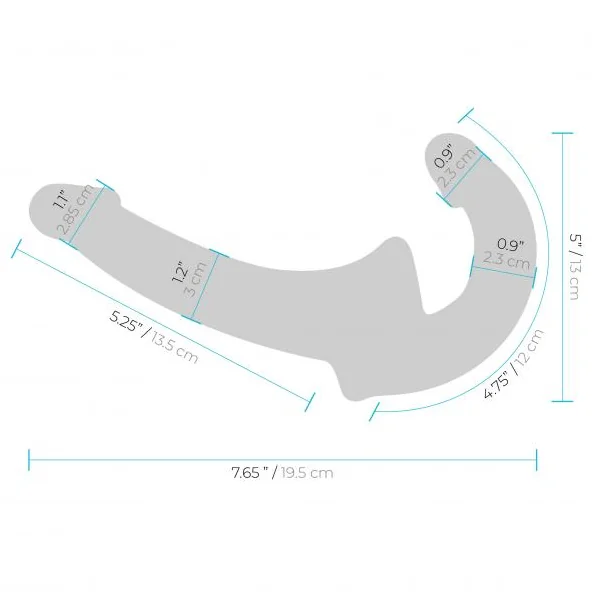 LUX FETISH STRAPLESS STRAP-ON