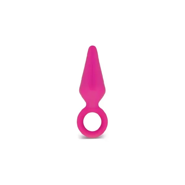 Luxe Candy Rimmer Small Silicone Anal Plug, Pink