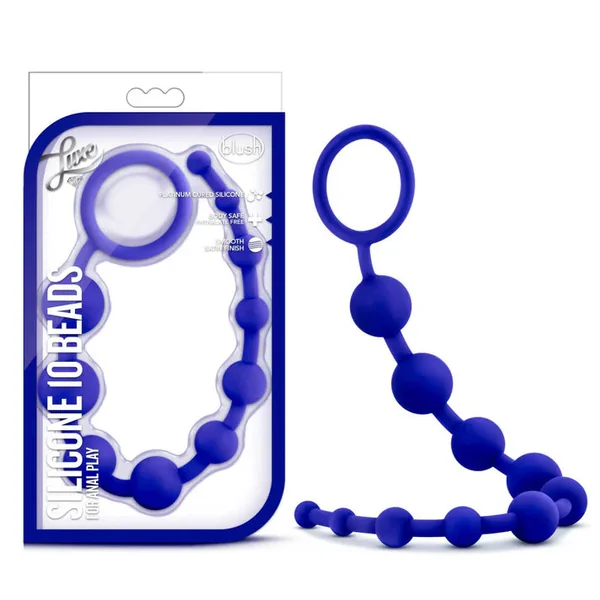 Luxe Indigo 12.5" Anal Beads by Blush