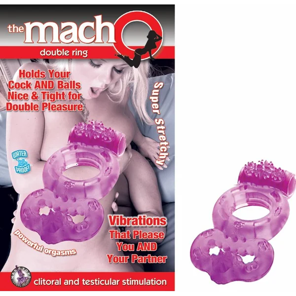 MACHO DOUBLE RING PURPLE