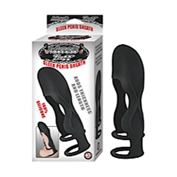 Mack Tuff Sleek Penis Sheath - Black