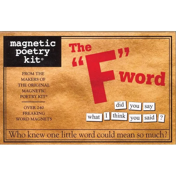 Magnetic Poetry Kit®: The F Word