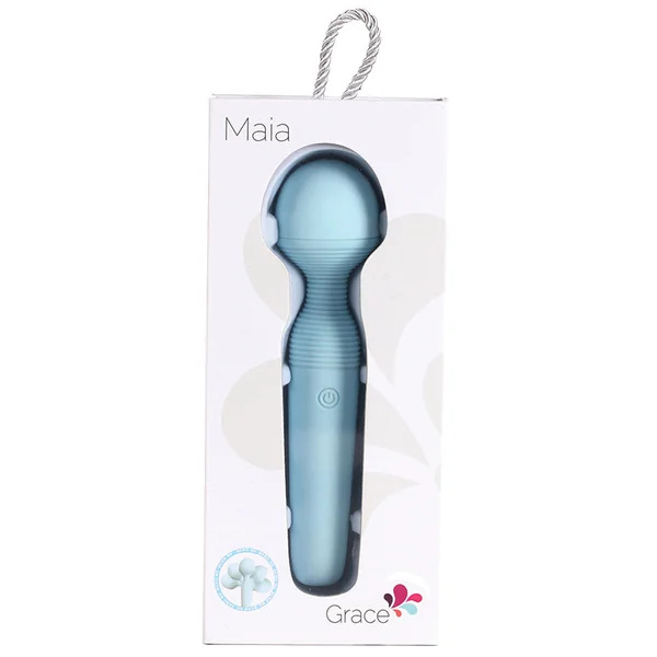Maia GRACE 15-Function Silicone Bendable Rechargeable Waterproof Vibrating Pleasure Wand
