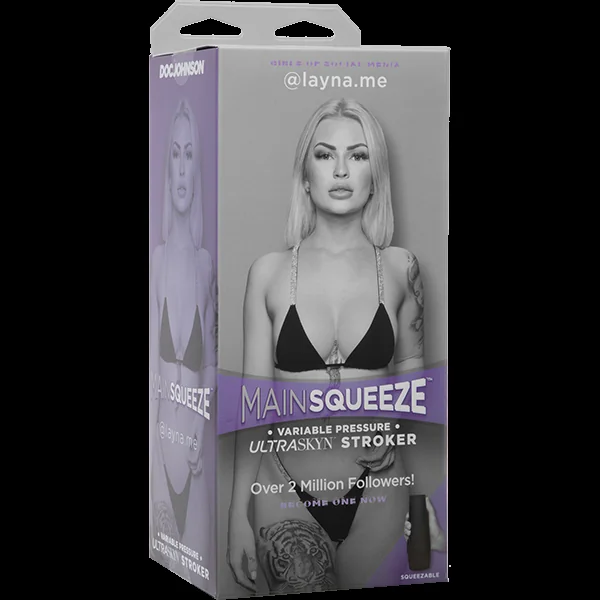 MAIN SQUEEZE @LAYNA.ME GIRLS OF SOCIAL MEDIA PUSSY VANILLA