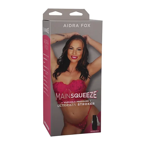 Main Squeeze ULTRASKYN Pussy Stroker – Aidra Fox