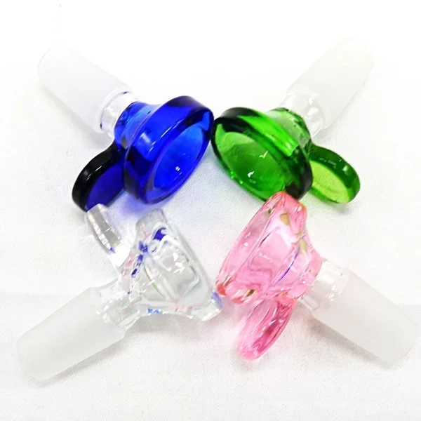 Male 14mm Bowl Color With Handle Curve