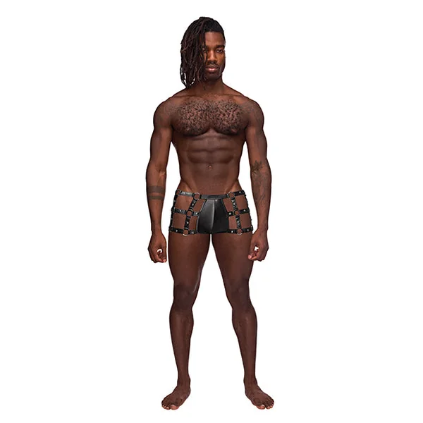 Male Power Fetish Vulcan Caged Short