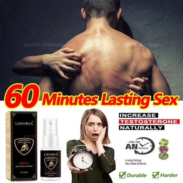 Man Lasting Long 60 Minutes Delay Time Spray