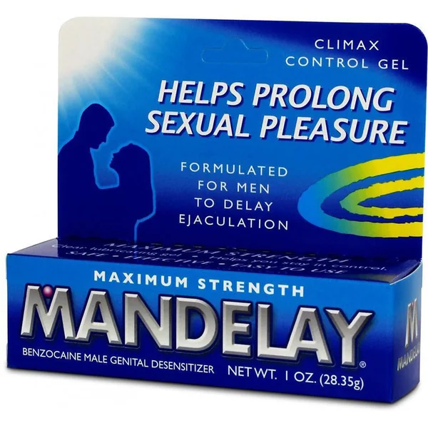 Mandelay Maximum Strength Climax Control Gel 1 oz
