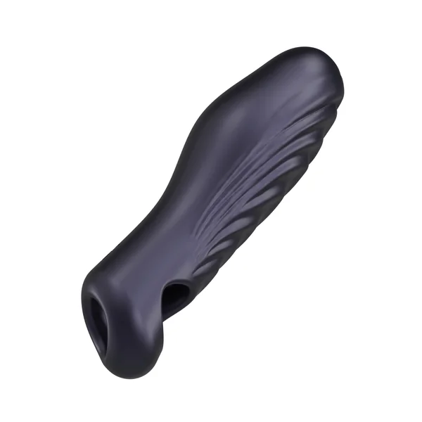Manwan RYZER Penis Sleeve - Black Plum
