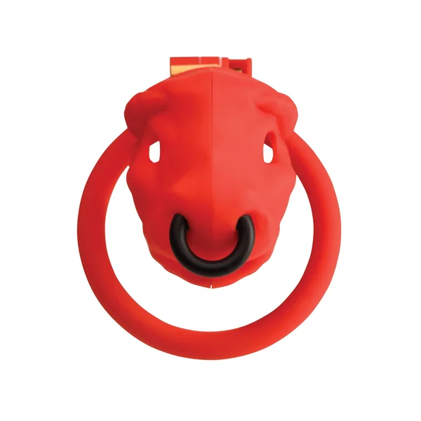 Master Series Bull Chastity Cage - Red