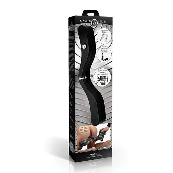 Master Series Exposed E-Stim Wooden Humbler