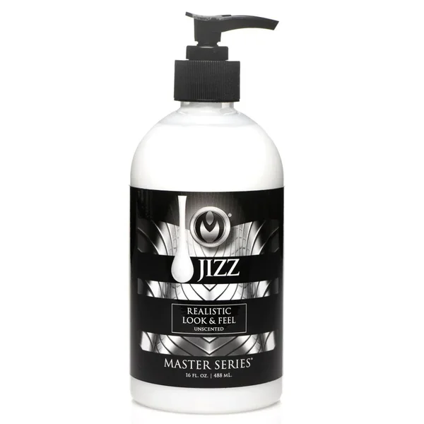 Master Series Jizz Unscented Water-Based Body Glide - 16 Oz
