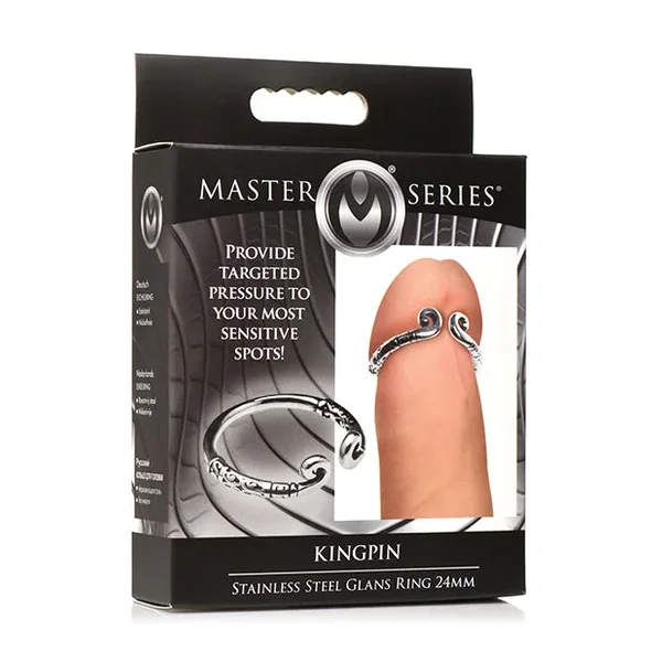Master Series Kingpin Stainless Steel 24 mm Glans Ring
