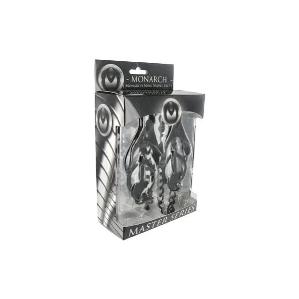 Master Series Monarch Noir Nipple Vice