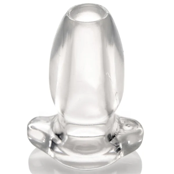 Master Series PeepHole Clear Hollow Anal Plug