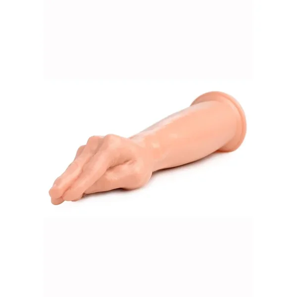 Master Series The Fister Hand and Forearm 15in Dildo – Vanilla