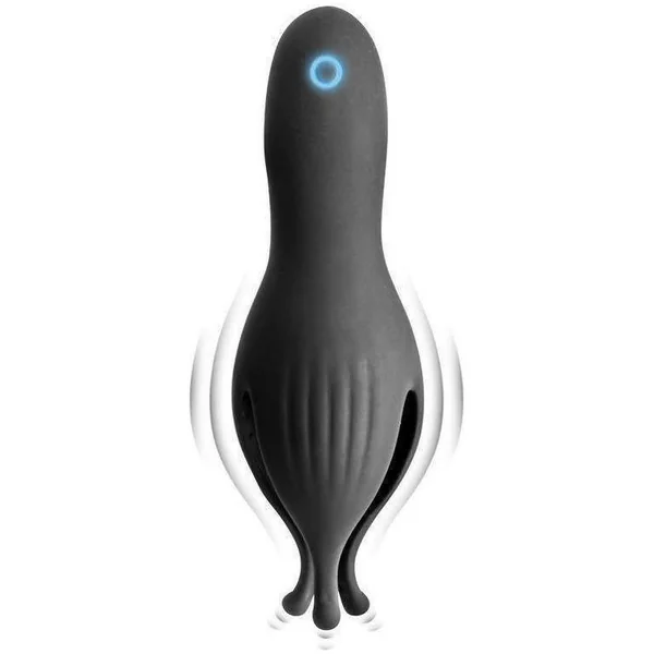 Masturbator - Blue Junker - Vibrating Penis Glans Stimulator