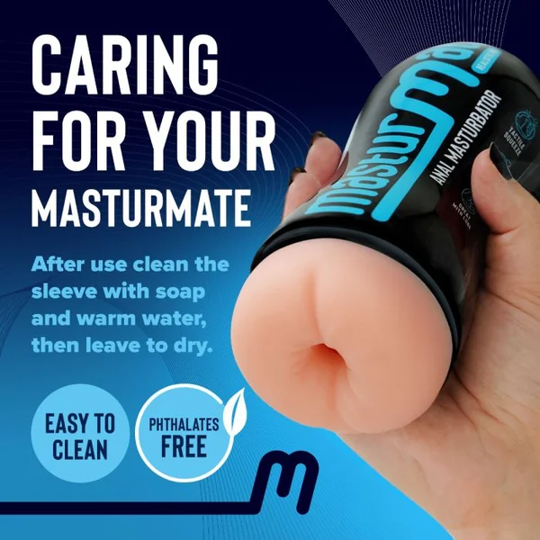 MASTURMATE REALISTIC FEEL MALE STROKER – BUTT – MOCHA