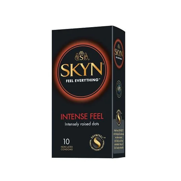 Mates SKYN Intense Feel Non Latex Condoms 10 Pack