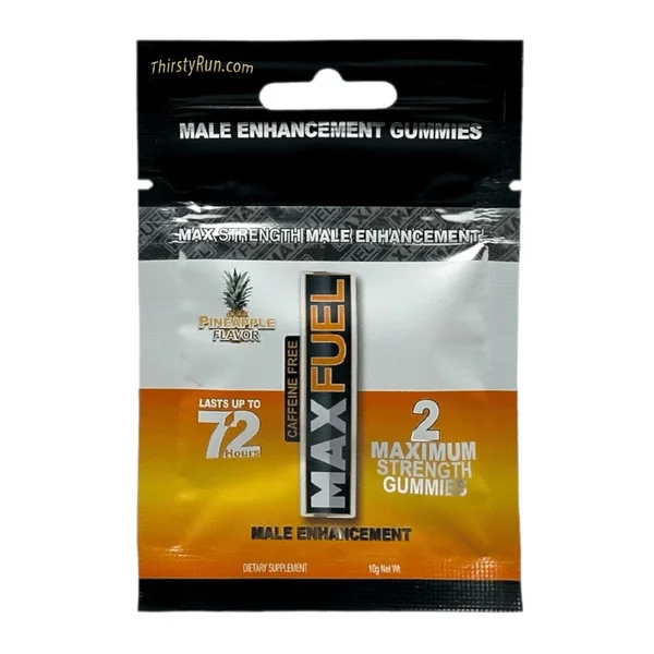Maxfuel Male Enhancement Gummies Display of 24 - Pineapple