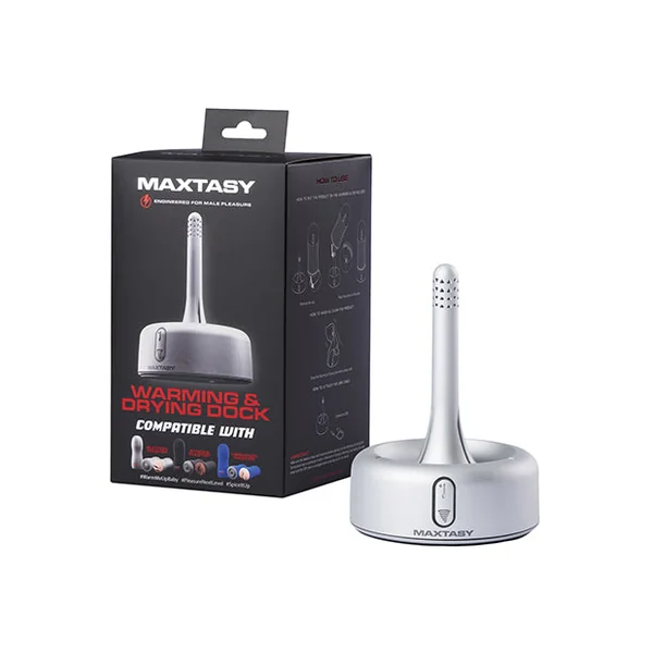 Maxtasy Warming & Drying Dock - Compatible w/Suction Master, Stroke Master & Vibration Master