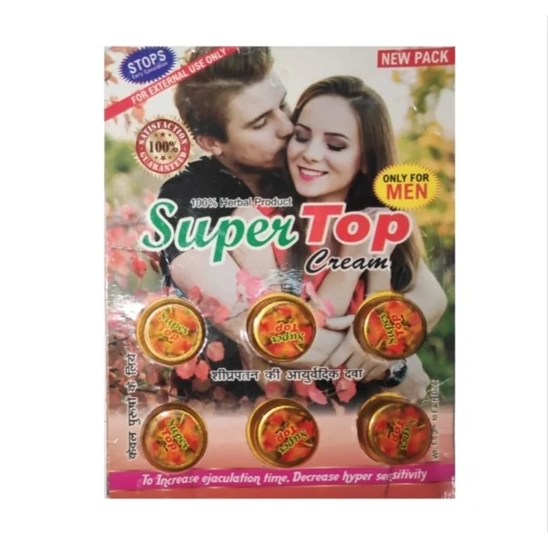 MEDIMAX INDIA SUPER TOP CREAM 1 STRIP ( 6 Pieces BALM – 1.5g Each )