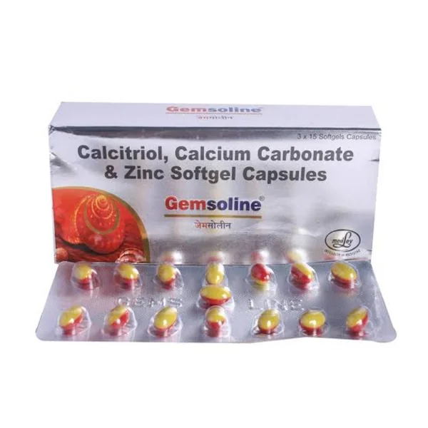 MEDLEY GEMSOLINE SOFTGEL CAPSULE (15 Capsules)